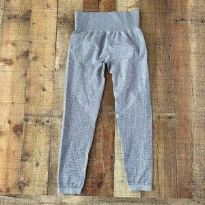 Women's Heather Blue Workout Leggings -L